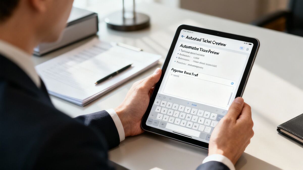 A sophisticated dashboard showing AI-driven customer insights and automated actions being triggered.