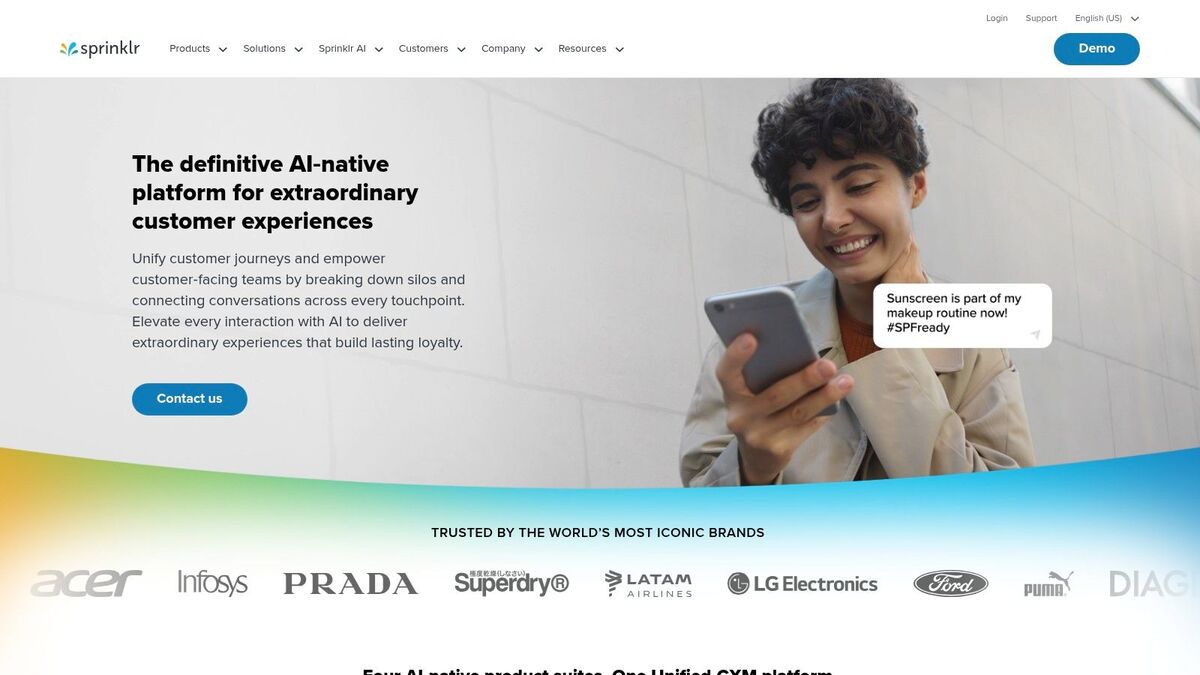 Sprinklr Service