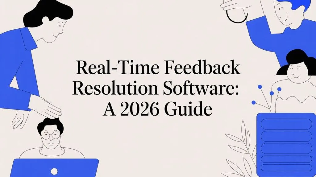 Real-Time Feedback Resolution Software: A 2026 Guide