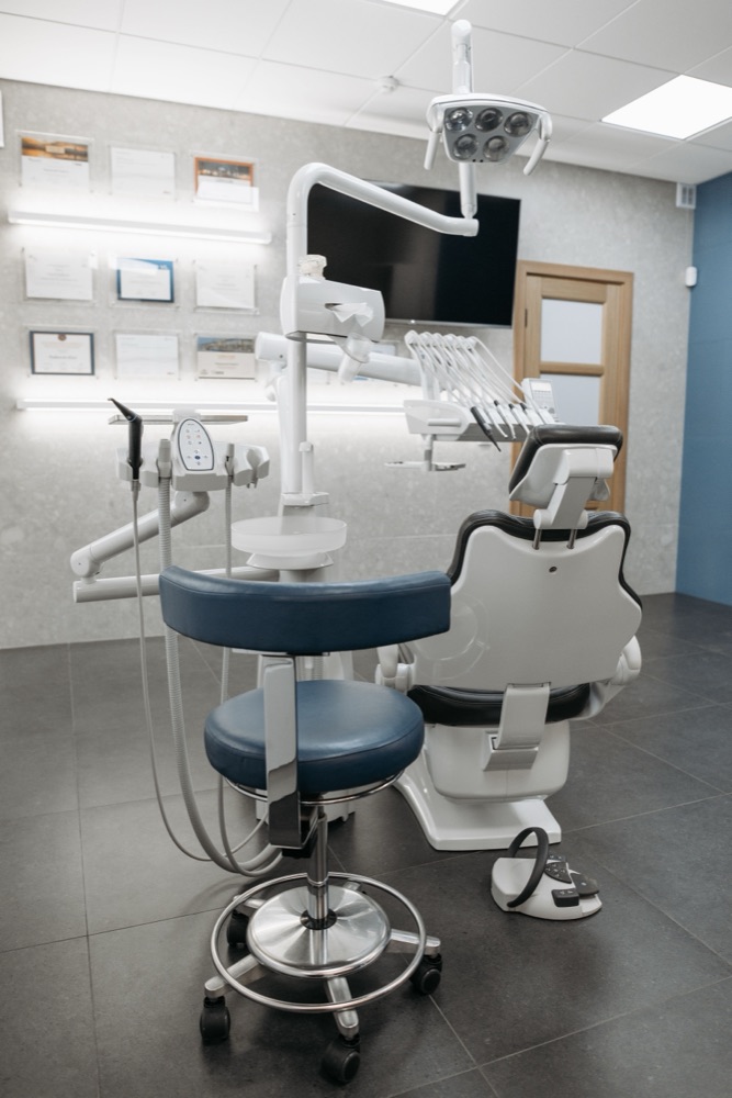 Modern healthcare and wellness clinic interior