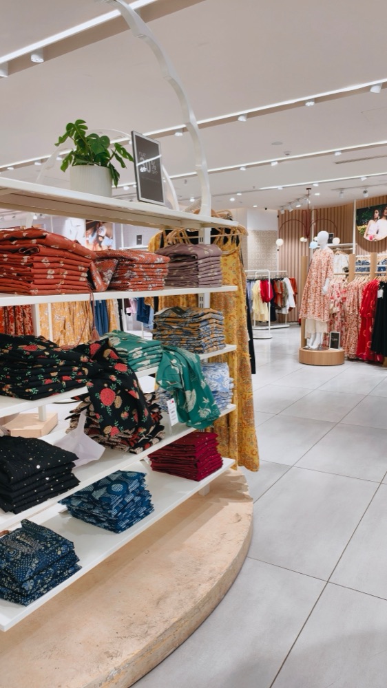 Modern retail store interior